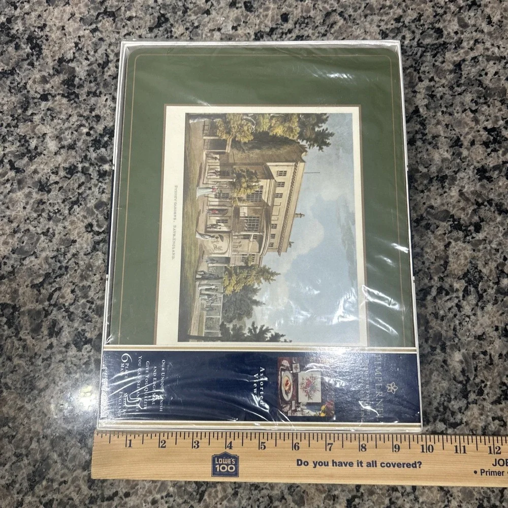 Vtg Pimpernel Assorted Views 6 Placements Mats Made In England New Sealed